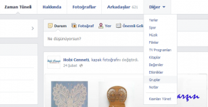 Facebook'ta Gruplara Gözatma